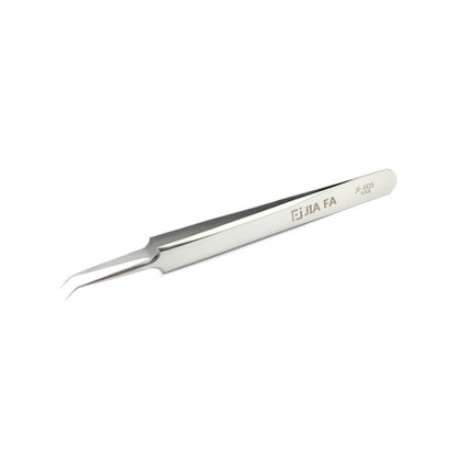 JIAFA JF-605 Multi-purpose Curved Tip Stainless Steel Tweezer
