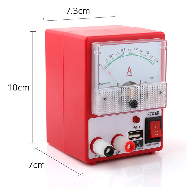 PM-2A Mini DC Power Supply Ammeter for Mobile Phone Repair Power Test Tools Set