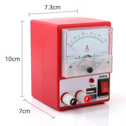 PM-2A Mini DC Power Supply Ammeter for Mobile Phone Repair Power Test Tools Set