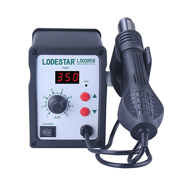 LODESTAR L502858 110/220V Hot Air Gun Desoldering Soldering Rework SMD Station Kit