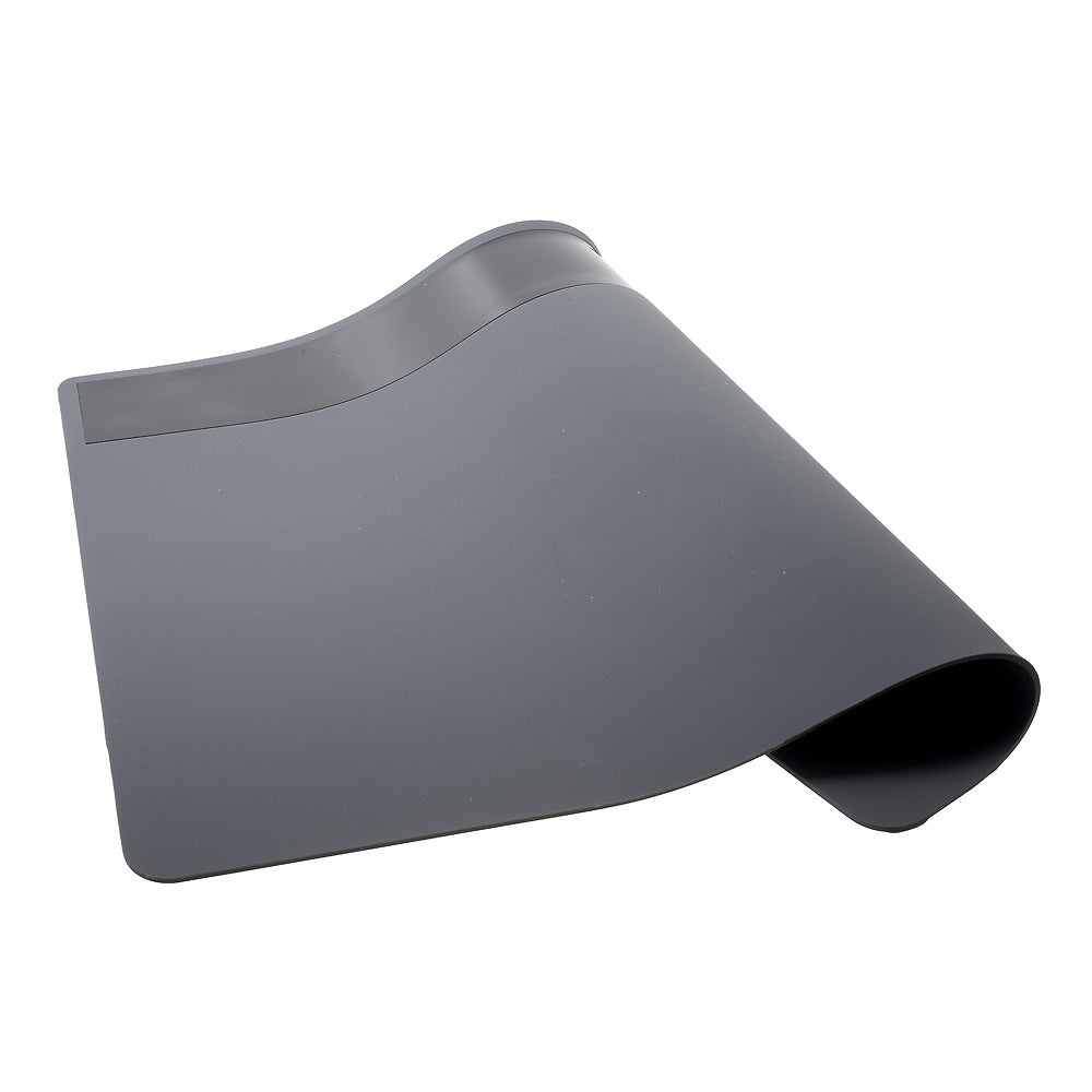 Professional Magnetic Screw Keeper Silicone Mat Cell Phone Maintenance Platform - Grey