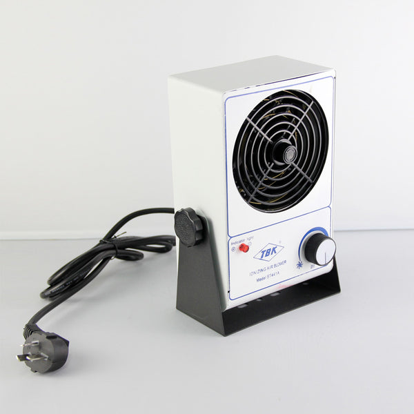 TBK Desktop Ion Fan Maintenance Dedicated Fan Ionizing Air Blower with UK Plug Cable