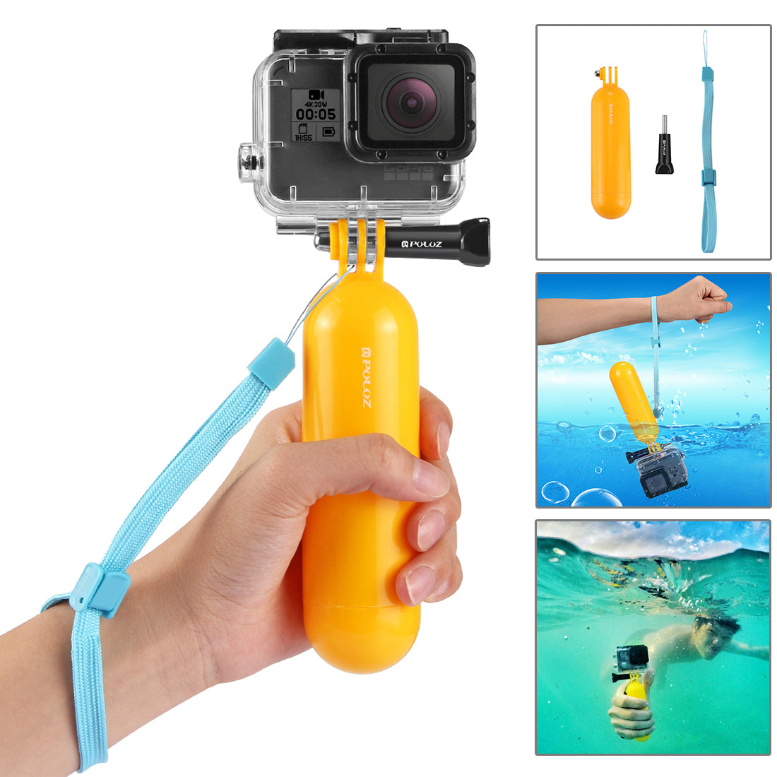PULUZ PKT18 20 in 1 Go Pro Accessories Total Ultimate Combo Kit for GoPro