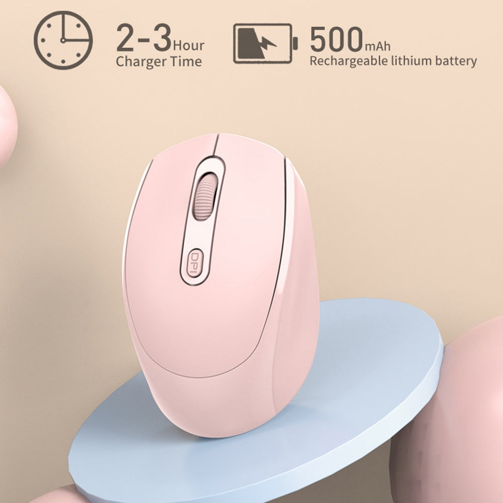 256 Bluetooth 2.4G USB Wireless Mouse Computer Laptop PC Rechargeable Home Game Ergonomic Noiseless Mouse