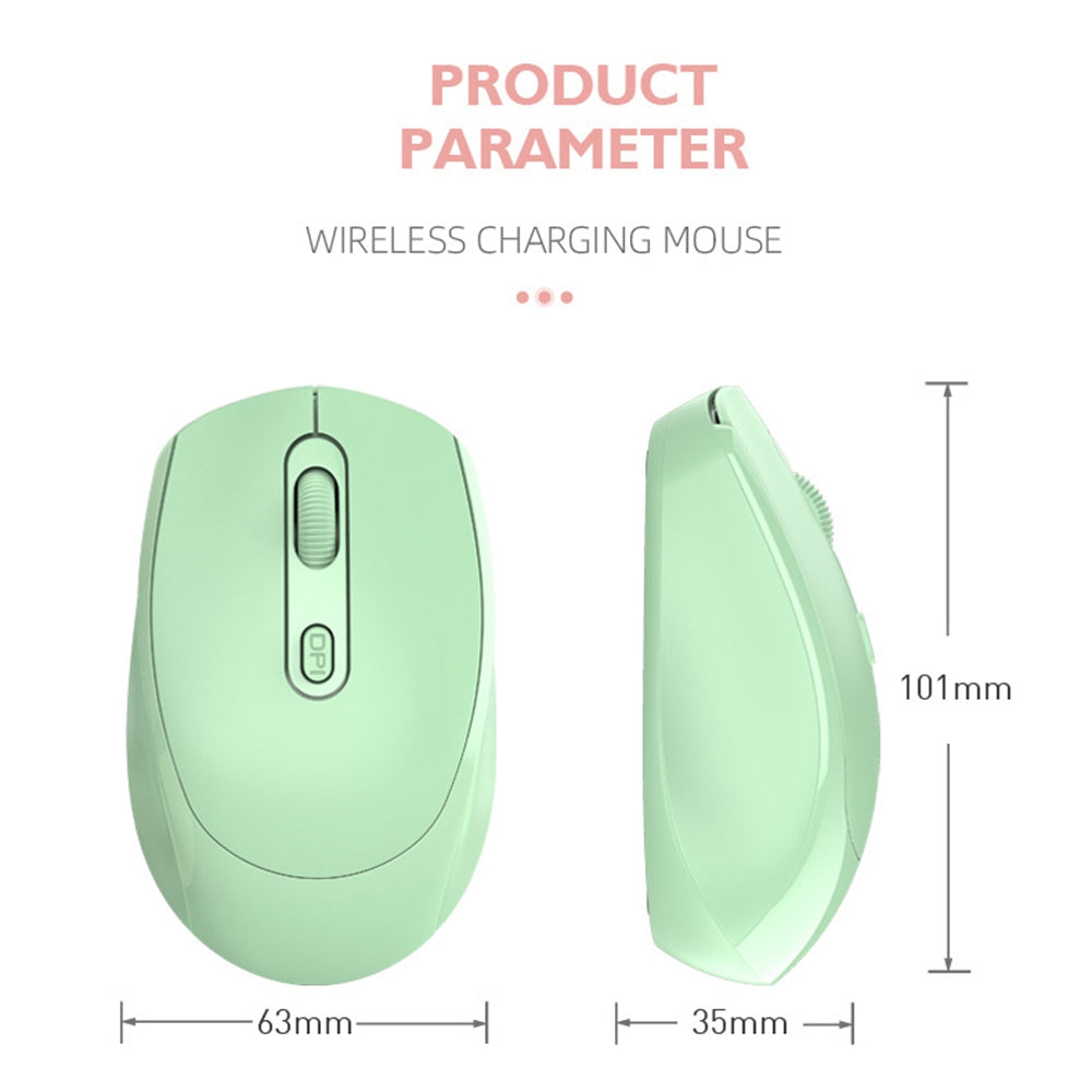 256 Bluetooth 2.4G USB Wireless Mouse Computer Laptop PC Rechargeable Home Game Ergonomic Noiseless Mouse