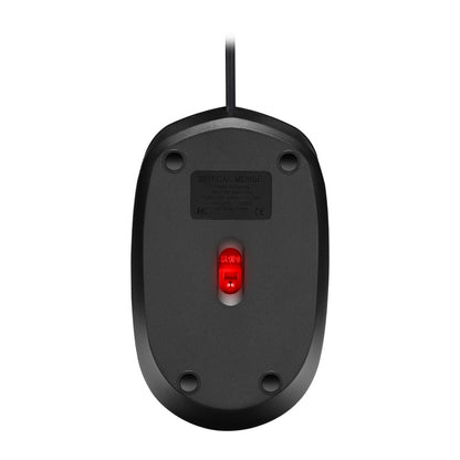 LIMEIDE 303 3D Non-Slip Roller Optical Mouse USB Wired Computer Laptop Working Gaming Mice