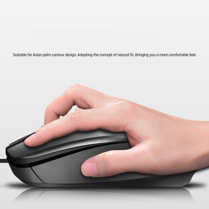 LIMEIDE 303 3D Non-Slip Roller Optical Mouse USB Wired Computer Laptop Working Gaming Mice