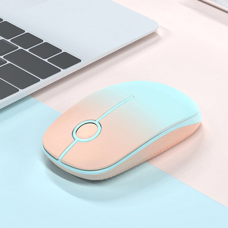 FUDE I330 2.4GHz Wireless Mouse Portable 1600DPI Mice Silent Mini Mice for Laptops (without Battery)