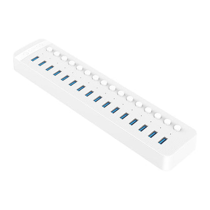 ORICO CT2U3-16AB 16-Port Hub with Individual Switches