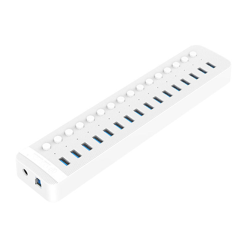 ORICO CT2U3-16AB 16-Port Hub with Individual Switches