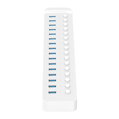 ORICO CT2U3-16AB 16-Port Hub with Individual Switches
