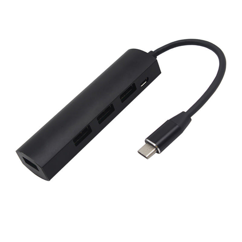JW-331 USB-C Splitter Type-C 3.1 HUB Dock Adapter with 4-Port Type-C HUB USB 3.0