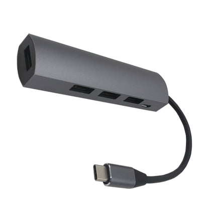 JW-331 USB-C Splitter Type-C 3.1 HUB Dock Adapter with 4-Port Type-C HUB USB 3.0