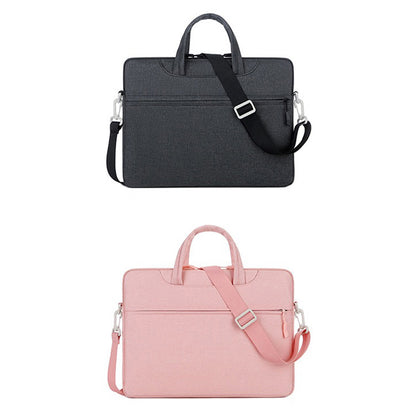15.6 inch Universal Laptop Bag Sleeve Shoulder Bag Notebook Carrying Case Handbag Briefcase (Inner Size: 39x29cm)