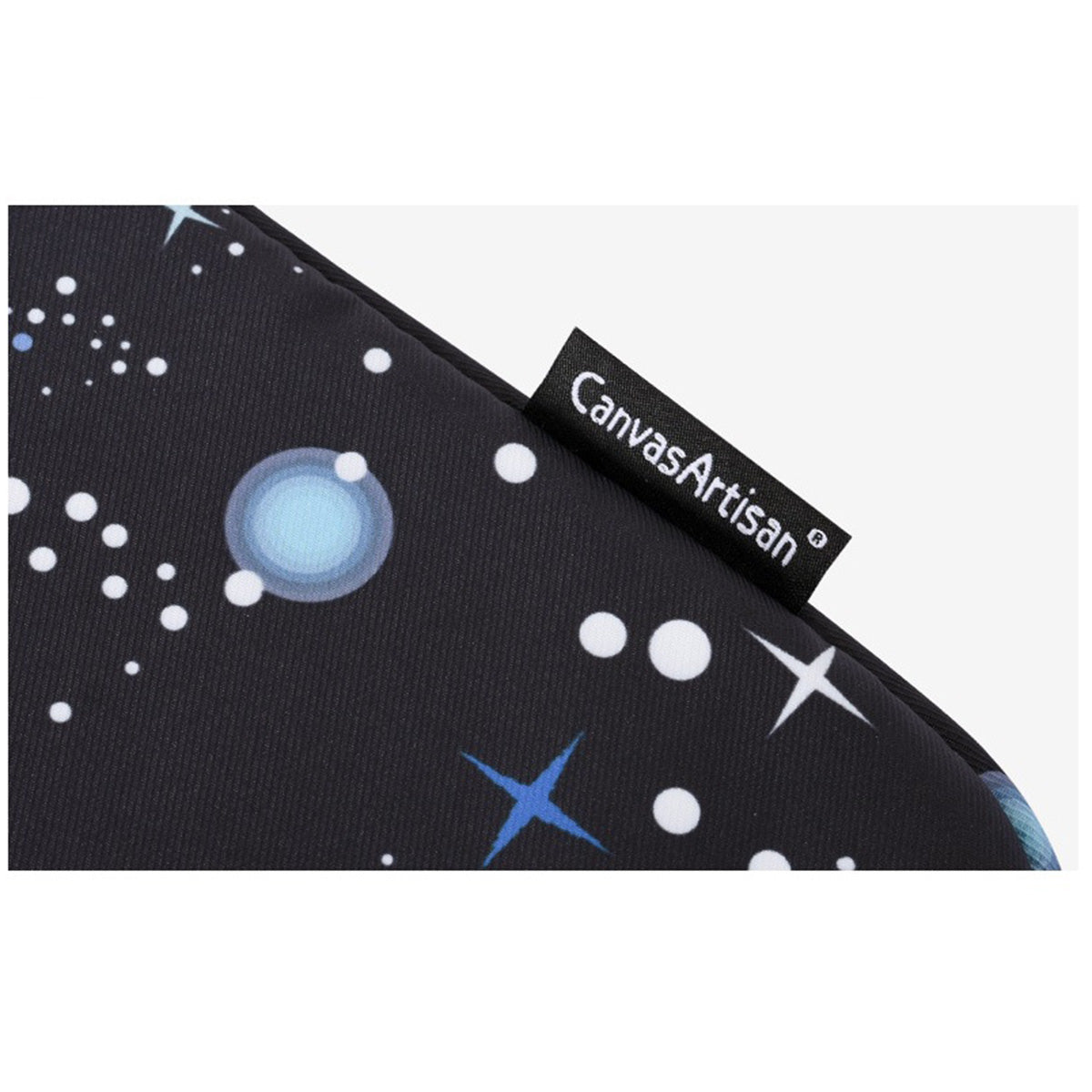 CANVASARTISAN H16-11 Starry Sky Pattern Zipper Protective Sleeve Notebook Bag Case for 11-inch Laptop