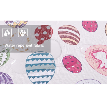 CANVASARTISAN G52-T0111 Easter Bunny and Eggs Pattern Laptop Bag for 13-inch Notebook Sleeve with Small Bag Set