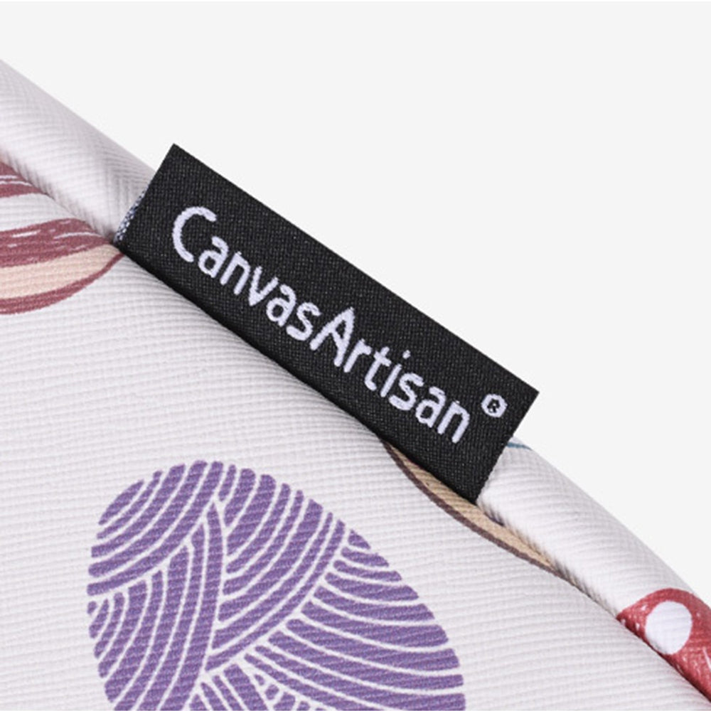CANVASARTISAN G52-T0111 Easter Bunny and Eggs Pattern Laptop Bag for 13-inch Notebook Sleeve with Small Bag Set
