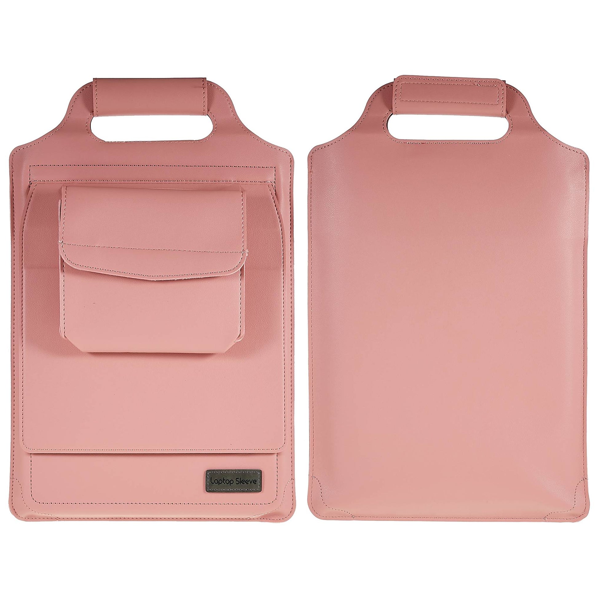 15-inch Laptop Sleeve Case PU Leather Notebook Carrying Case with Adjustable Stand