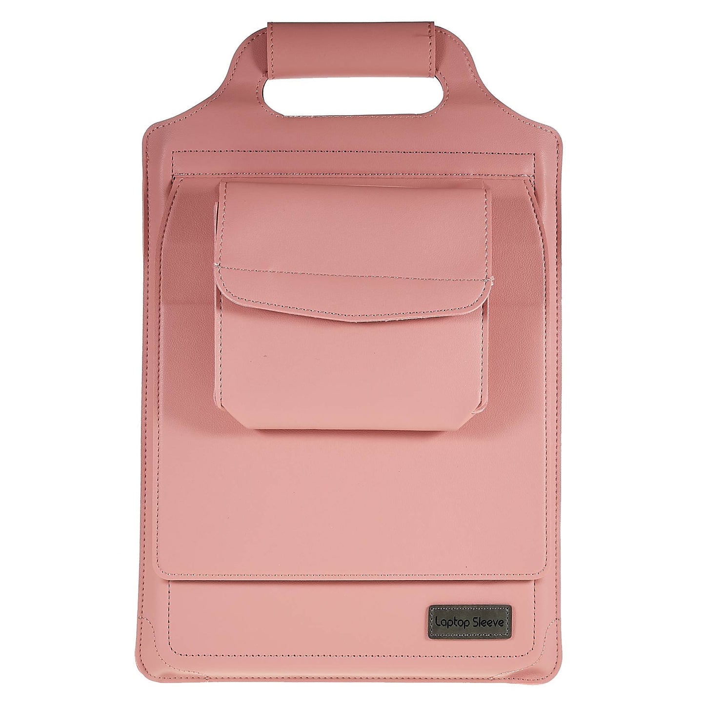 15-inch Laptop Sleeve Case PU Leather Notebook Carrying Case with Adjustable Stand