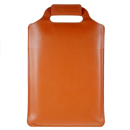 15-inch Laptop Sleeve Case PU Leather Notebook Carrying Case with Adjustable Stand