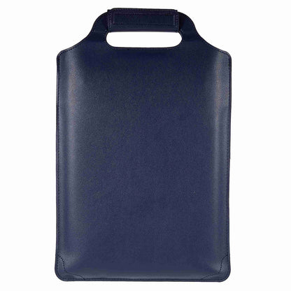 15-inch Laptop Sleeve Case PU Leather Notebook Carrying Case with Adjustable Stand