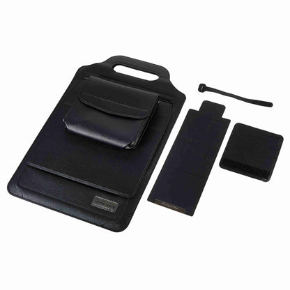 15-inch Laptop Sleeve Case PU Leather Notebook Carrying Case with Adjustable Stand