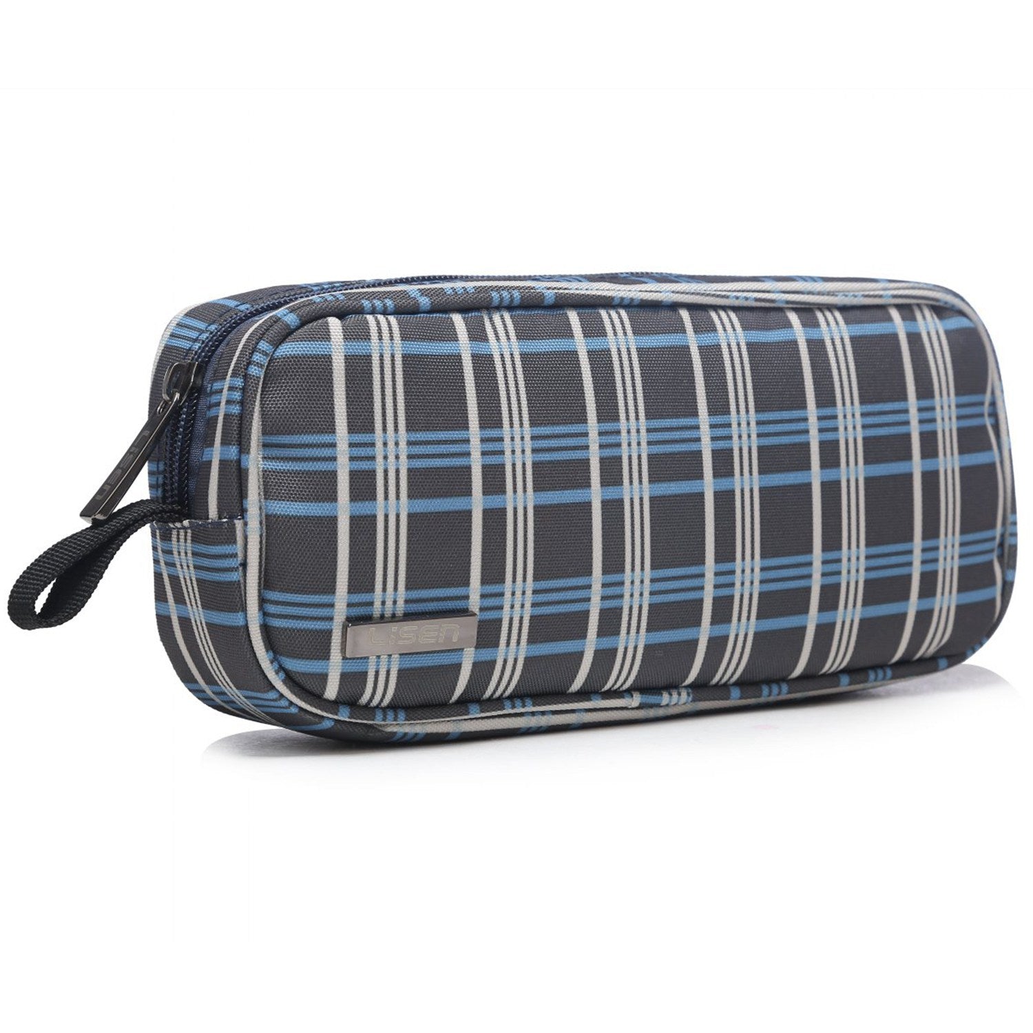 LISEN Digital Accessories Nylon Zipper Bag Data Cable U-disk Power Bank Charger Storage Bag