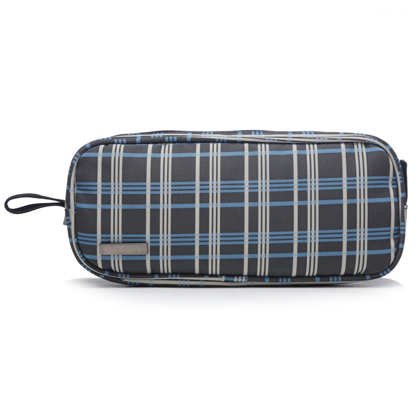 LISEN Digital Accessories Nylon Zipper Bag Data Cable U-disk Power Bank Charger Storage Bag