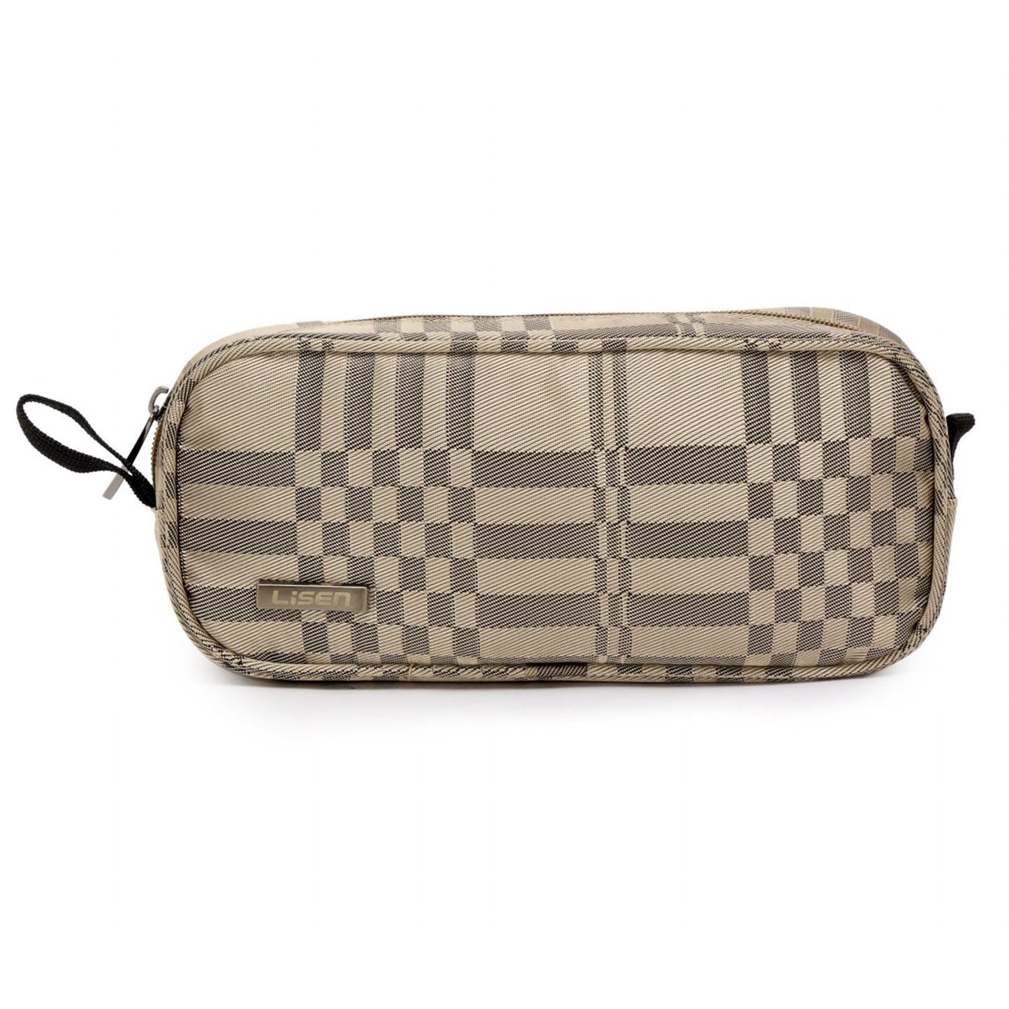 LISEN Digital Accessories Nylon Zipper Bag Data Cable U-disk Power Bank Charger Storage Bag