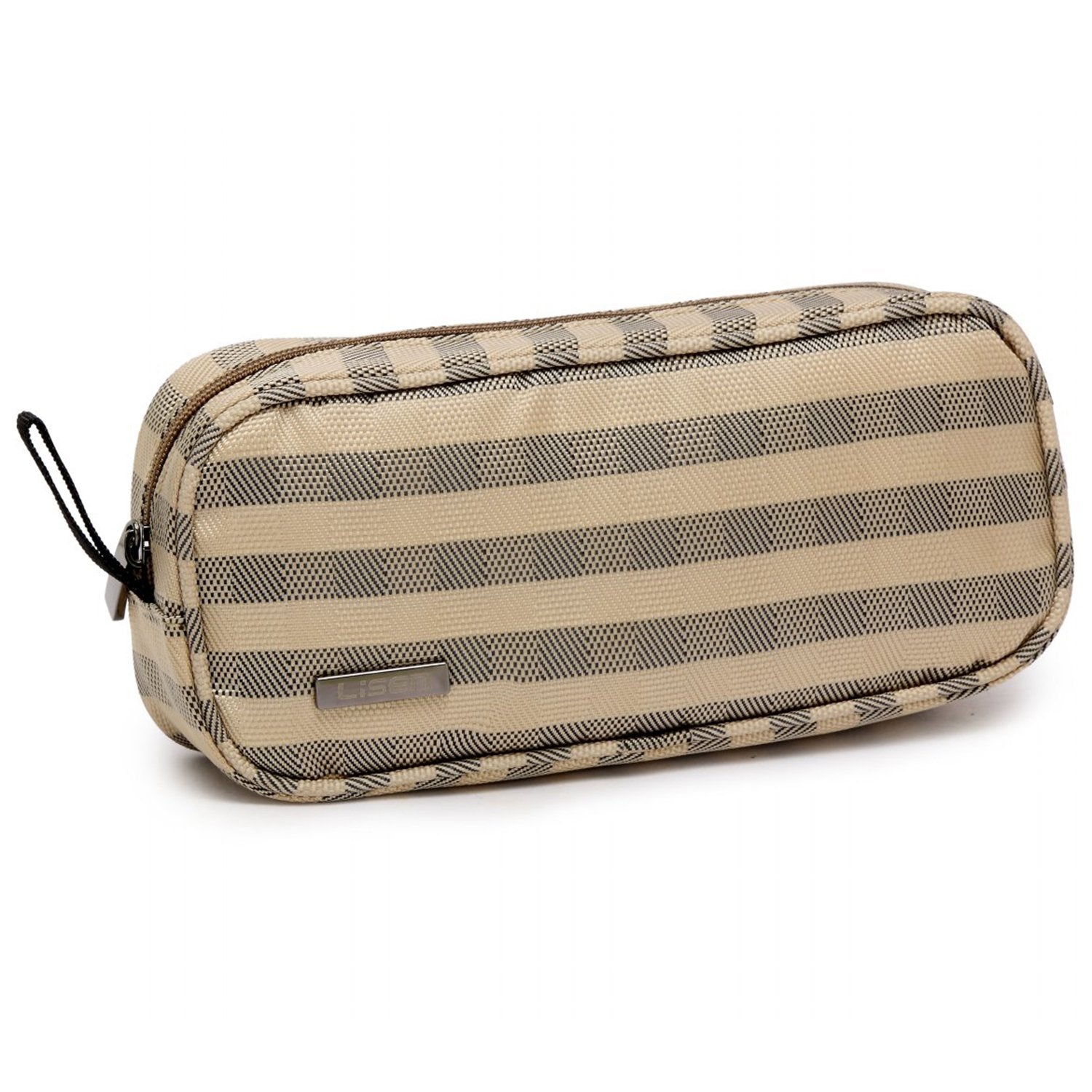 LISEN Digital Accessories Nylon Zipper Bag Data Cable U-disk Power Bank Charger Storage Bag