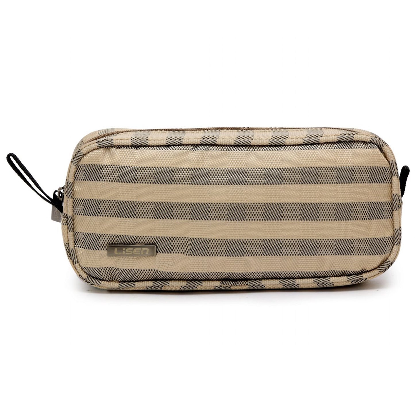 LISEN Digital Accessories Nylon Zipper Bag Data Cable U-disk Power Bank Charger Storage Bag
