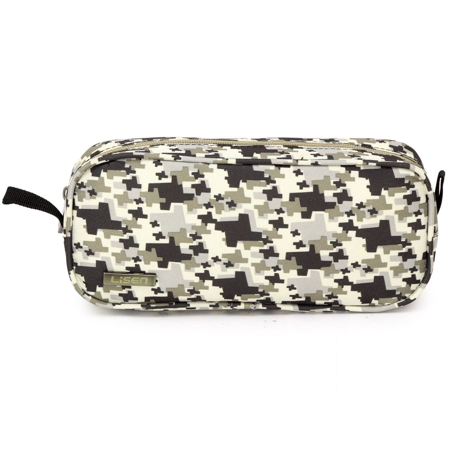 LISEN Digital Accessories Nylon Zipper Bag Data Cable U-disk Power Bank Charger Storage Bag