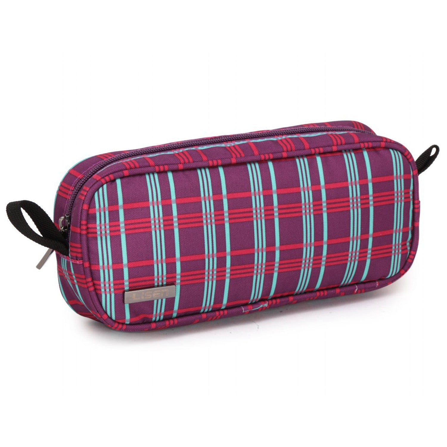 LISEN Digital Accessories Nylon Zipper Bag Data Cable U-disk Power Bank Charger Storage Bag