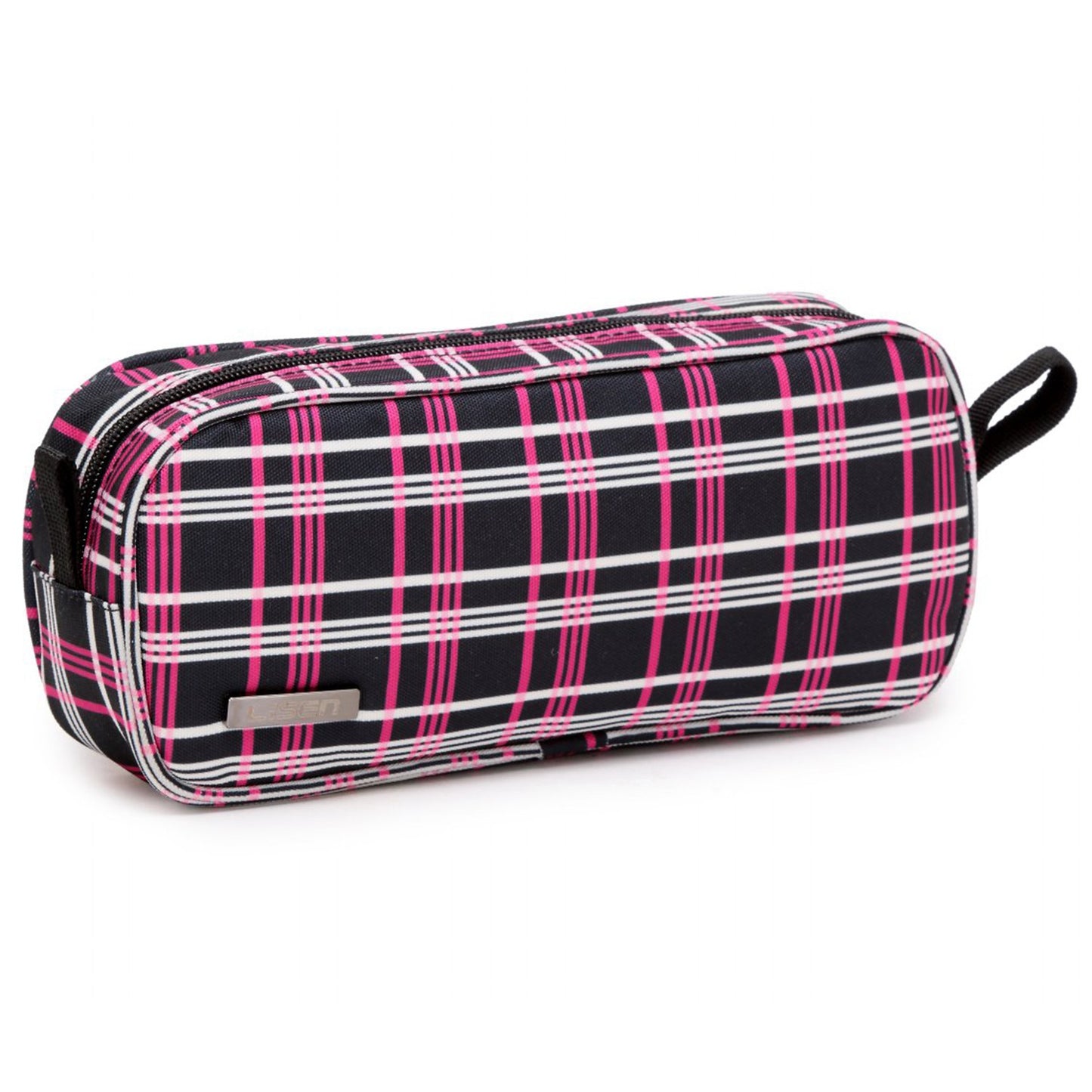 LISEN Digital Accessories Nylon Zipper Bag Data Cable U-disk Power Bank Charger Storage Bag