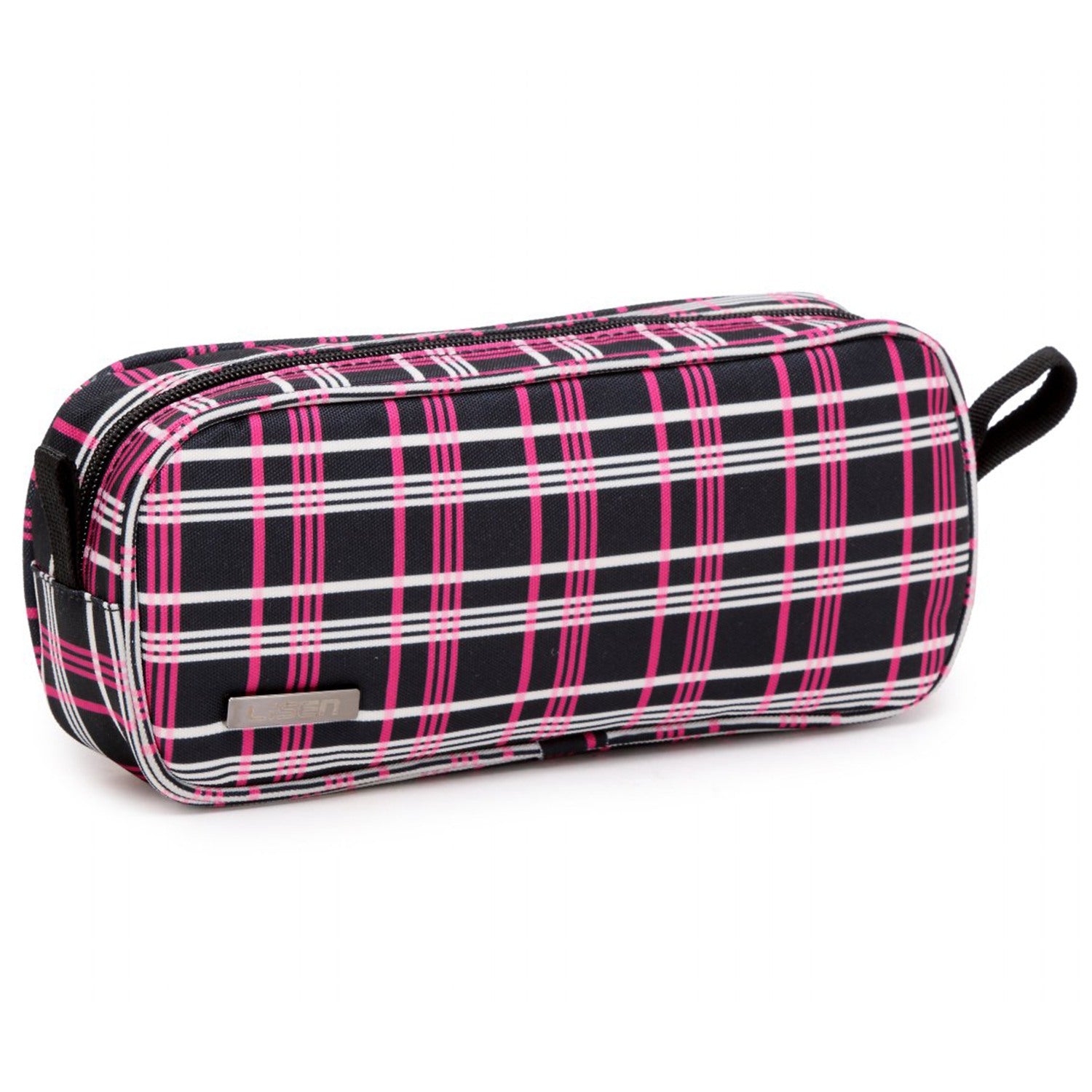 LISEN Digital Accessories Nylon Zipper Bag Data Cable U-disk Power Bank Charger Storage Bag