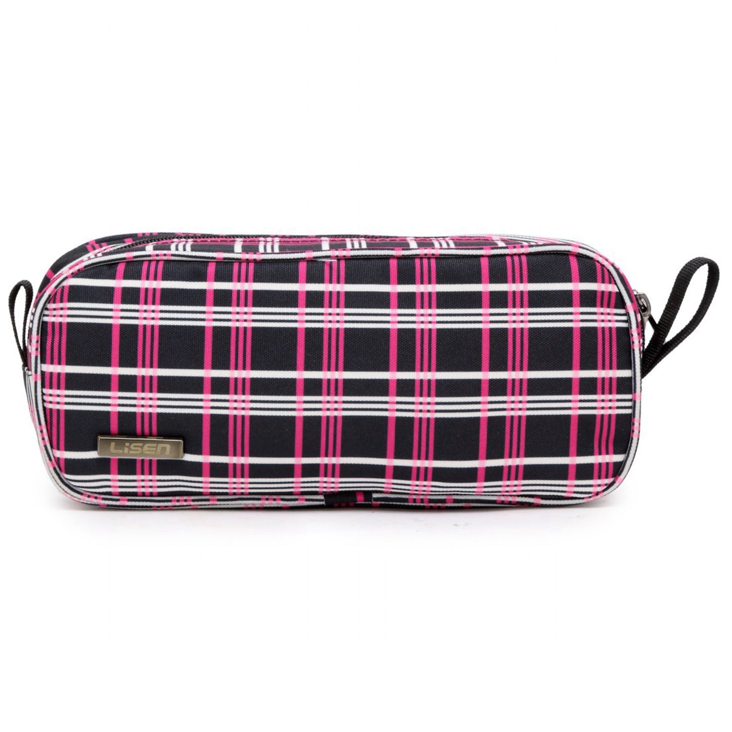LISEN Digital Accessories Nylon Zipper Bag Data Cable U-disk Power Bank Charger Storage Bag