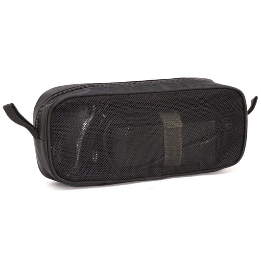 LISEN Portable Digital Accessories Nylon Carrying Bag Data Cable U-disk Earphone Storage Bag