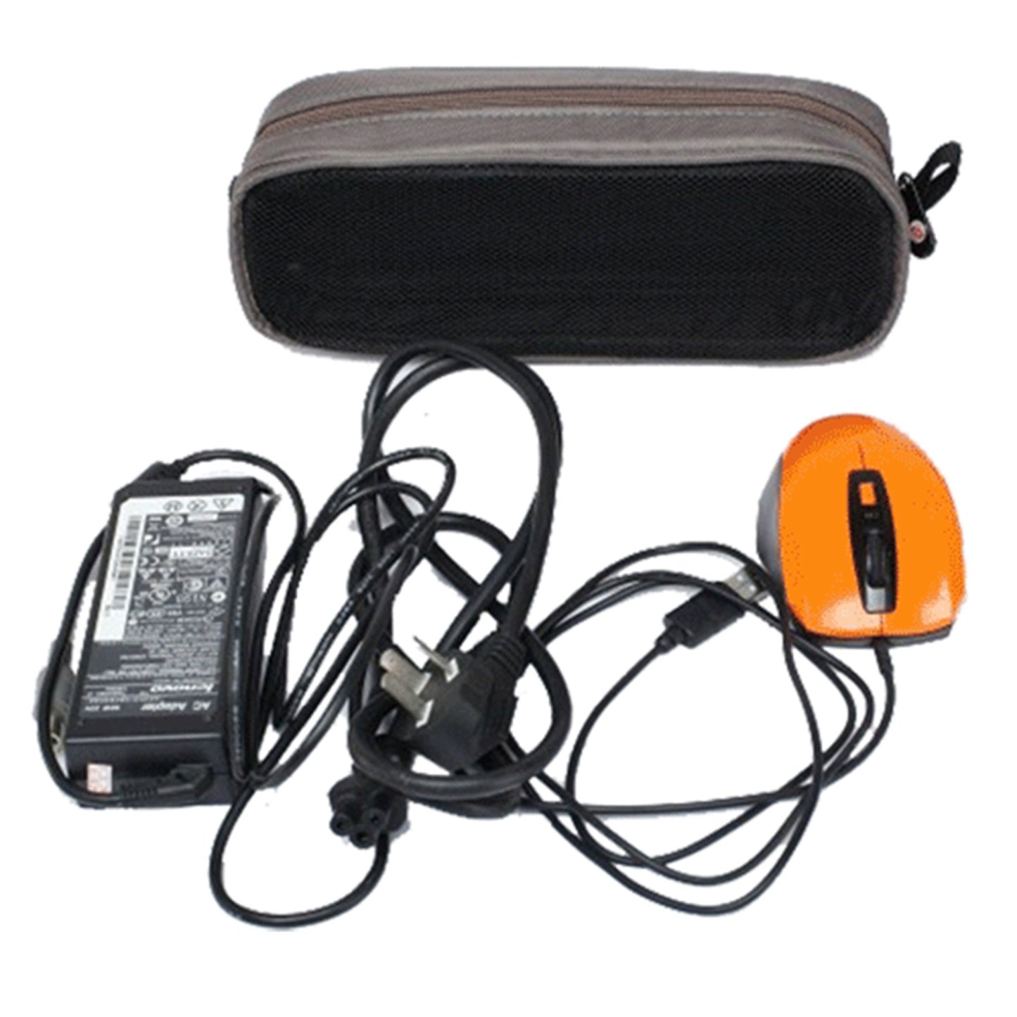 LISEN Portable Digital Accessories Nylon Carrying Bag Data Cable U-disk Earphone Storage Bag