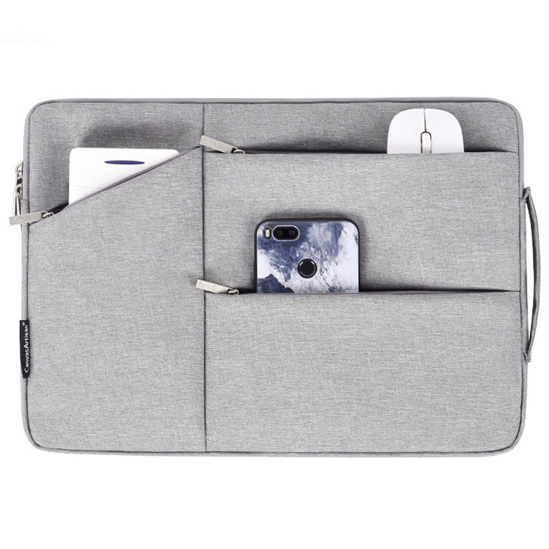 CANVASARTISAN L25-58 12-inch Laptop Protective Sleeve Business Style Notebook Carrying Bag