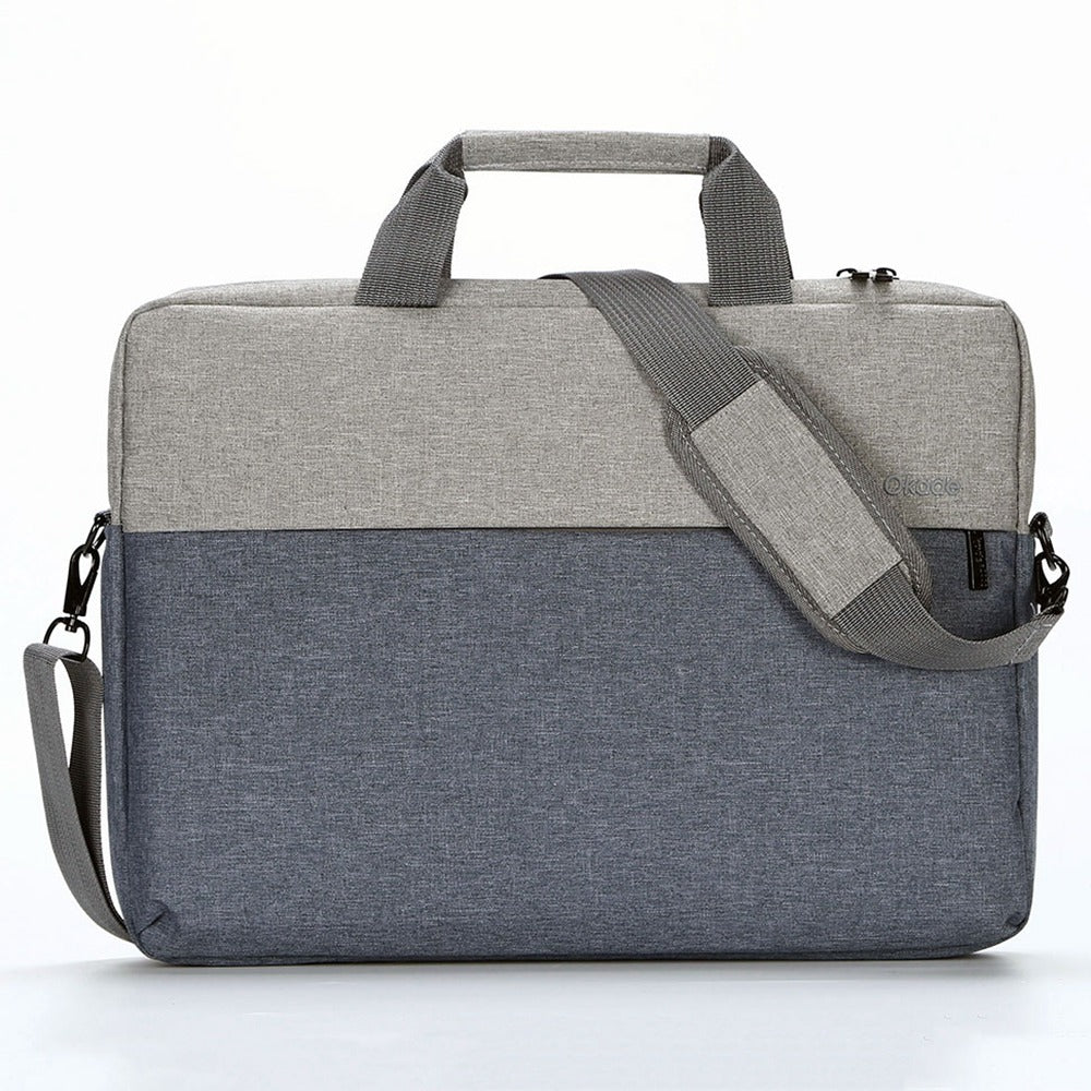 OKADE T52 14-inch Notebook Crossbody Handbag Portable Laptop Zipper Bag (with Shoulder Strap)
