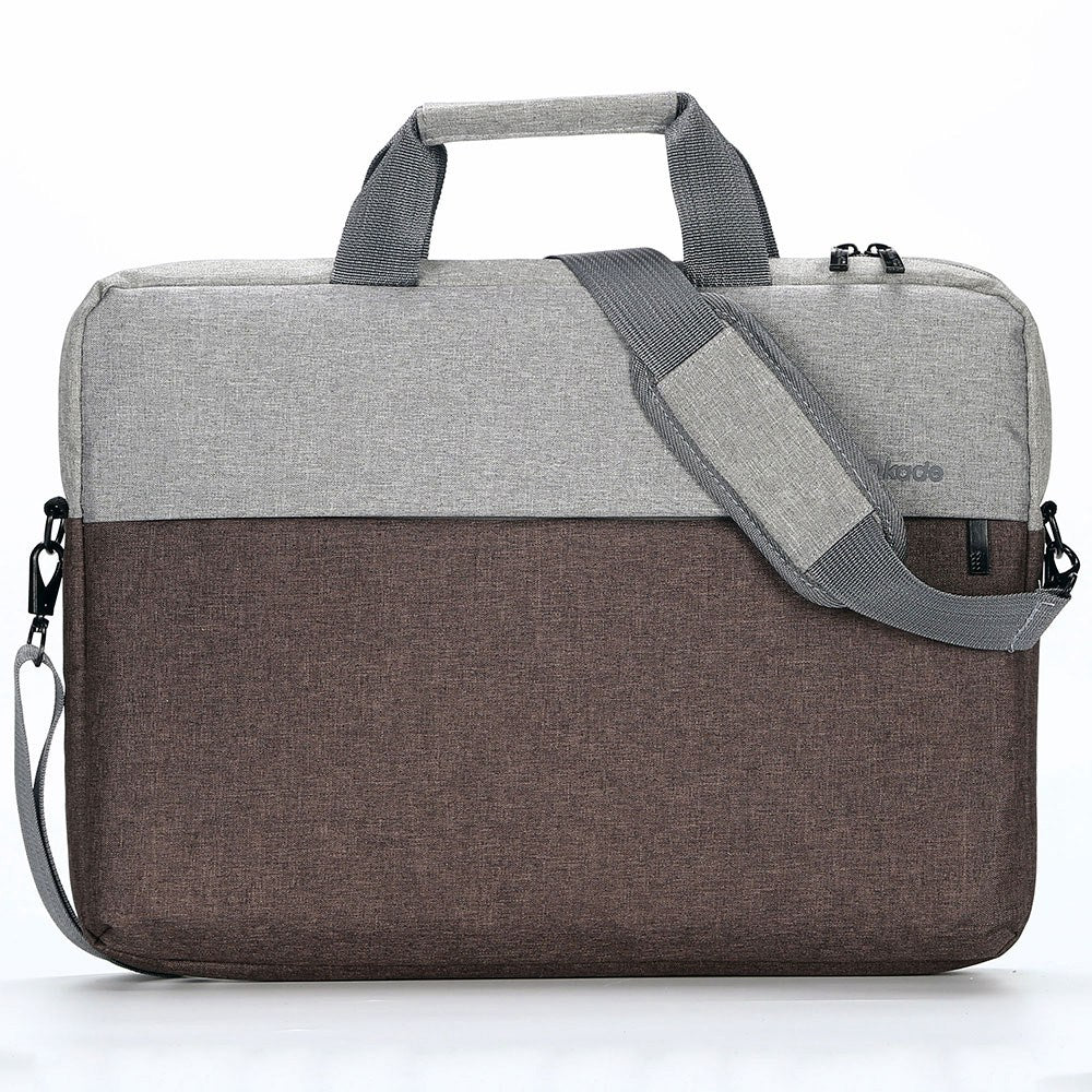 OKADE T52 14-inch Notebook Crossbody Handbag Portable Laptop Zipper Bag (with Shoulder Strap)