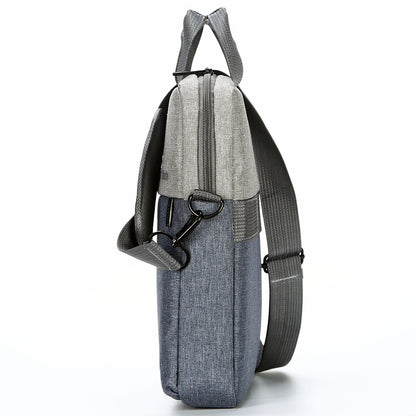 OKADE T52 14-inch Notebook Crossbody Handbag Portable Laptop Zipper Bag (with Shoulder Strap)