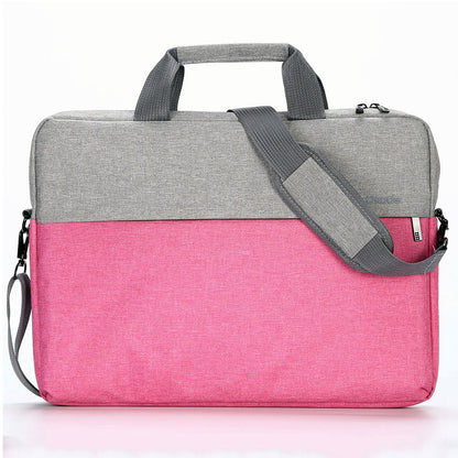 OKADE T52 14-inch Notebook Crossbody Handbag Portable Laptop Zipper Bag (with Shoulder Strap)