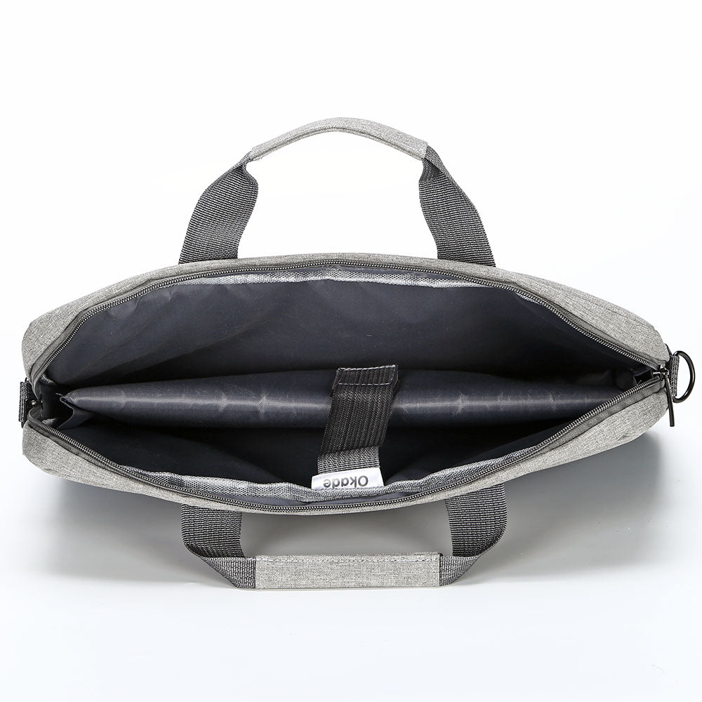 OKADE T52 14-inch Notebook Crossbody Handbag Portable Laptop Zipper Bag (with Shoulder Strap)