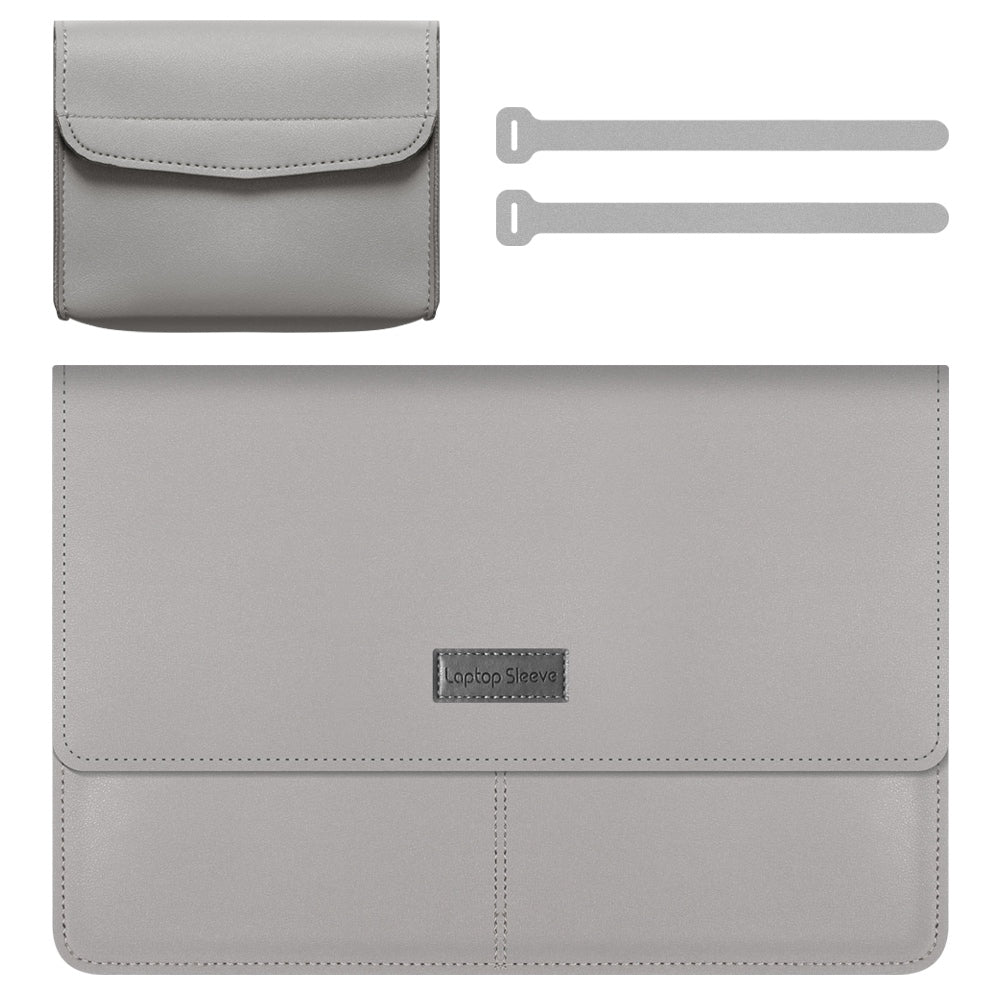 11-12 Inch Laptop Storage Bag for MacBook Anti-scratch PU Leather Notebook Computer Sleeve Mouse Pad