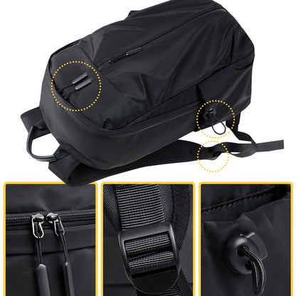 1025 Waterproof Large Laptop Backpack Business Travel Rucksack Shoulder Bag with Charging Port
