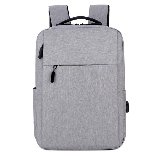 1101 Business Laptop Backpack Oxford Cloth Waterproof Rucksack with USB Charging Port for Travel School