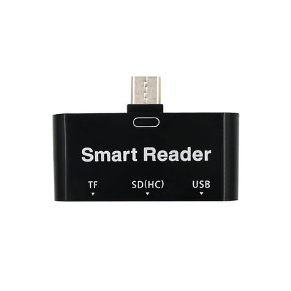 T532 3 in 1 Type-C Port USB3.0 SD TF Extender Card Reader Adapter Supports OTG Function for Phone