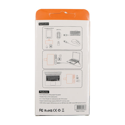 T532 3 in 1 Type-C Port USB3.0 SD TF Extender Card Reader Adapter Supports OTG Function for Phone