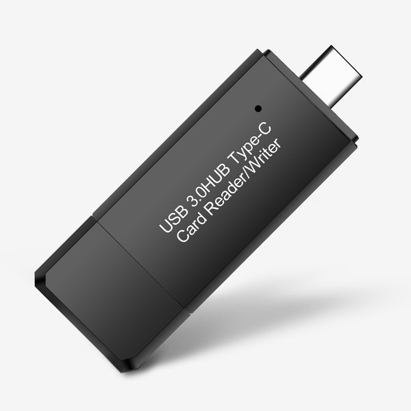 YC-432 Type-C Card Reader USB-C to USB-A 3.0 Hub Adapter with OTG Function